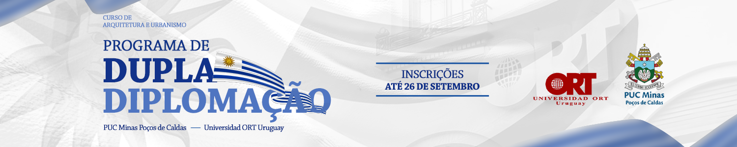 Curso de Arquitetura e Urbanismo oferece dupla diplomação com universidade do Uruguai